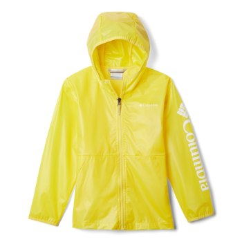 Columbia Translucent Trail Rain Slicker, Chamarras Amarillos Para Niño | 605892-GCZ